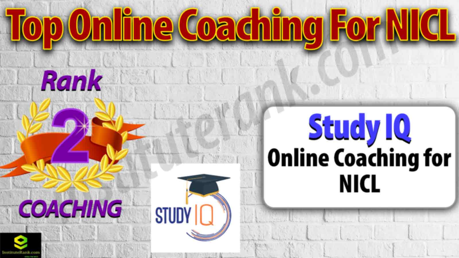 Top Online Coaching Centre for NICL Examination