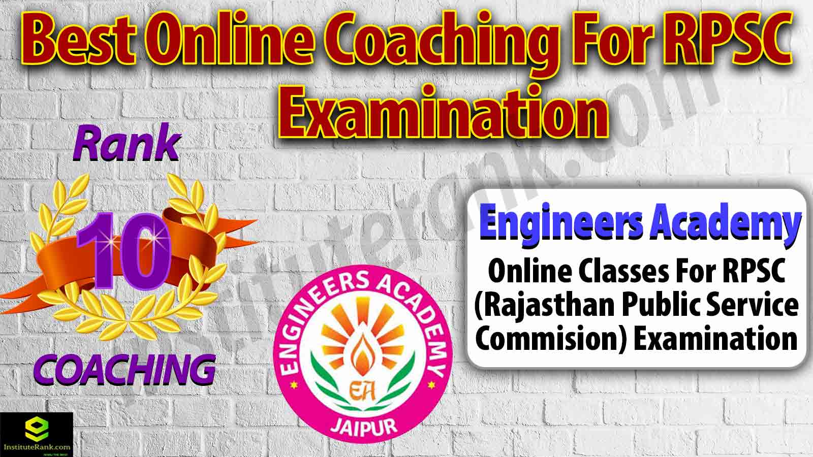 Top Online Coaching Centre for RPSC Exam Preparation