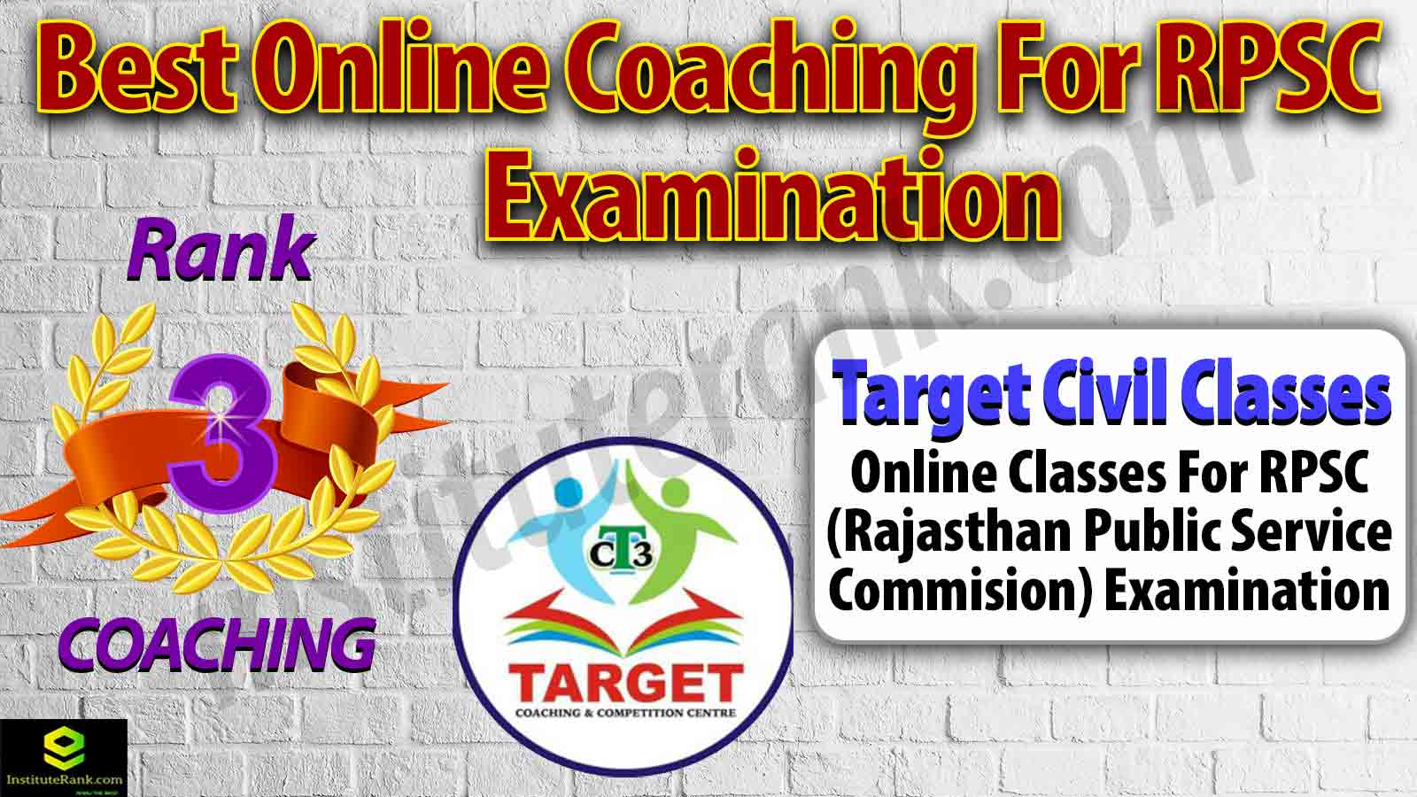 Top Online Coaching Centre for RPSC Examination