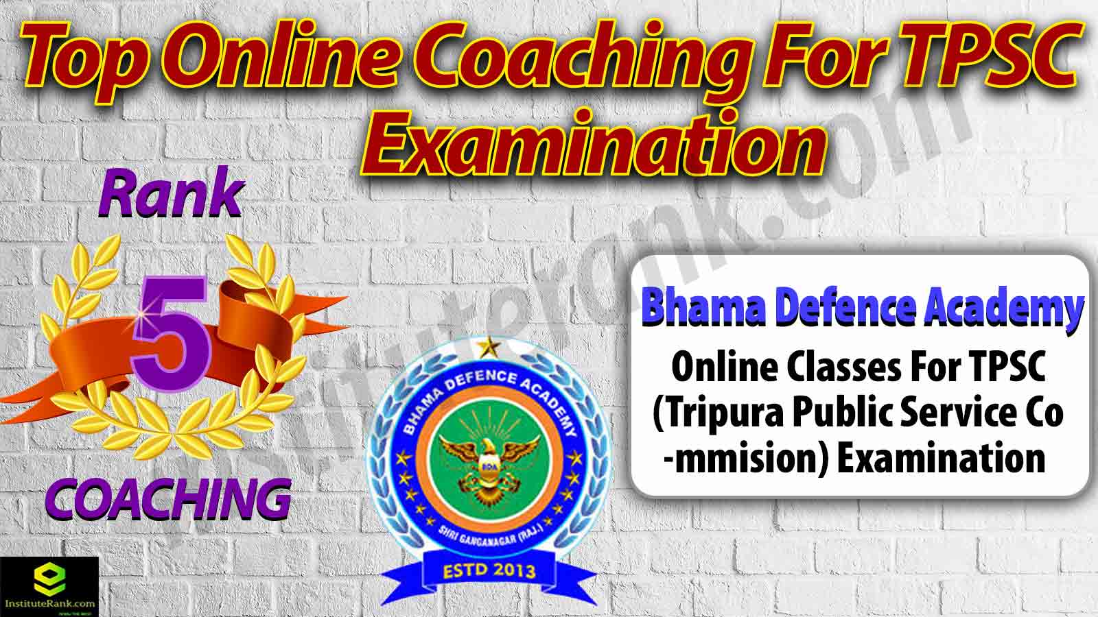 Top Online Coaching Centre for TPSC Examination