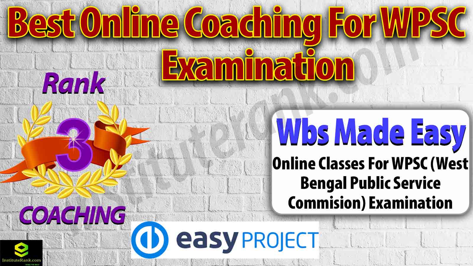 Top Online Coaching Centre for WBPSC Examination