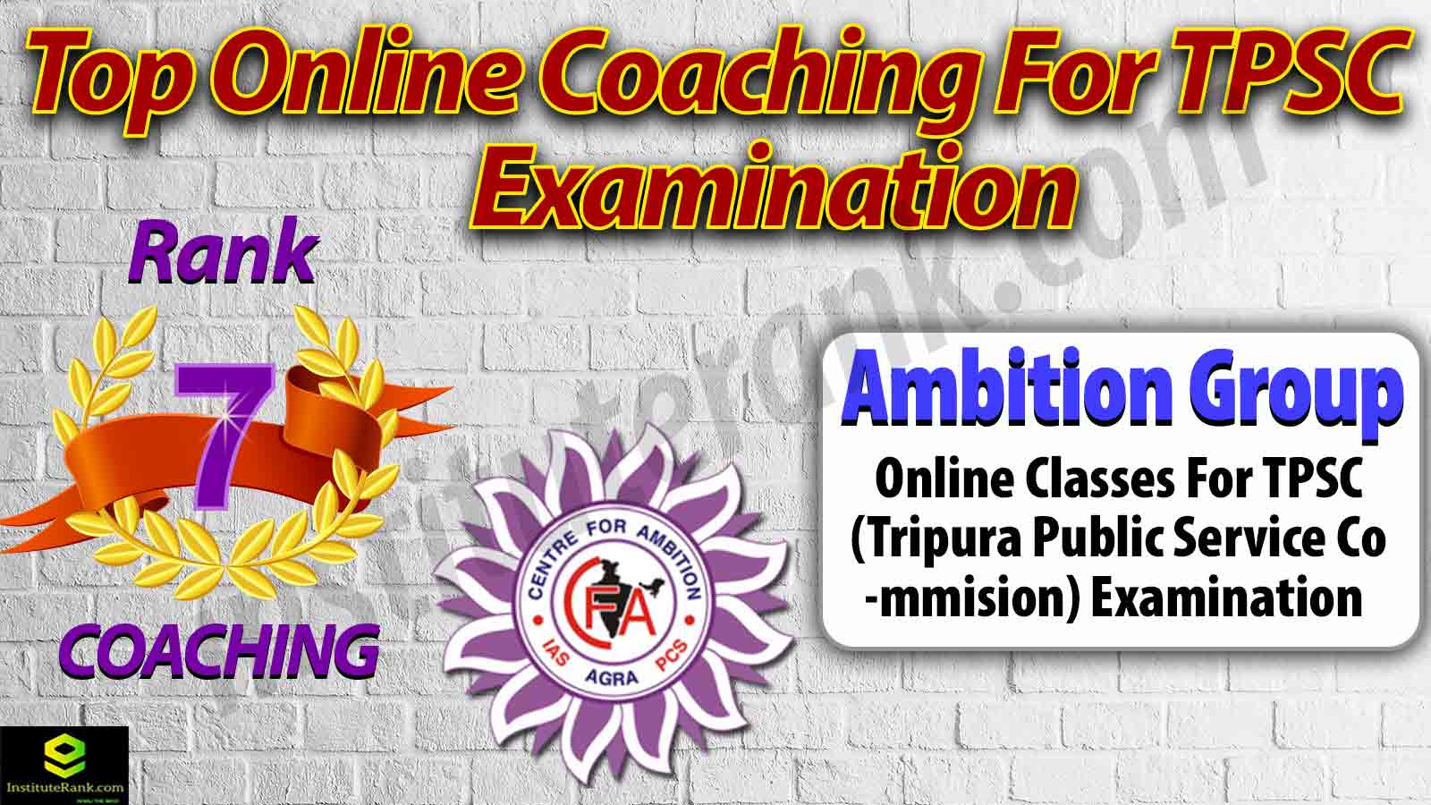 Top Online Coaching for TPSC