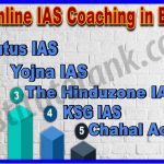 Top Online IAS Coaching in Bhopal
