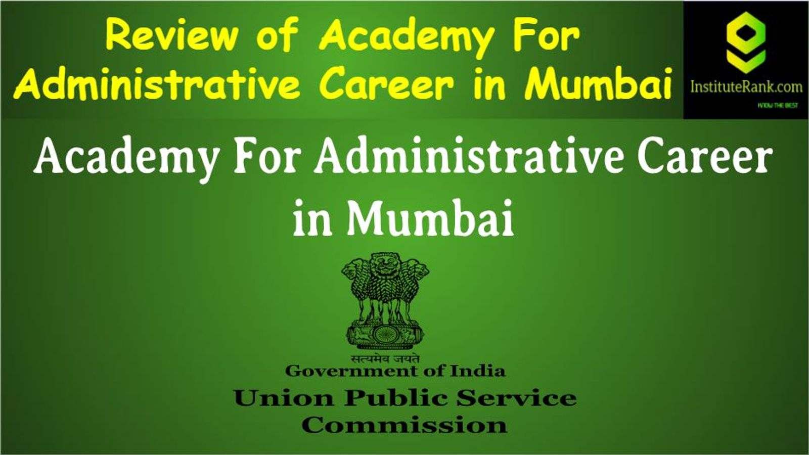 Academy For Administrative Career UPSC Classes Mumbai Reviews