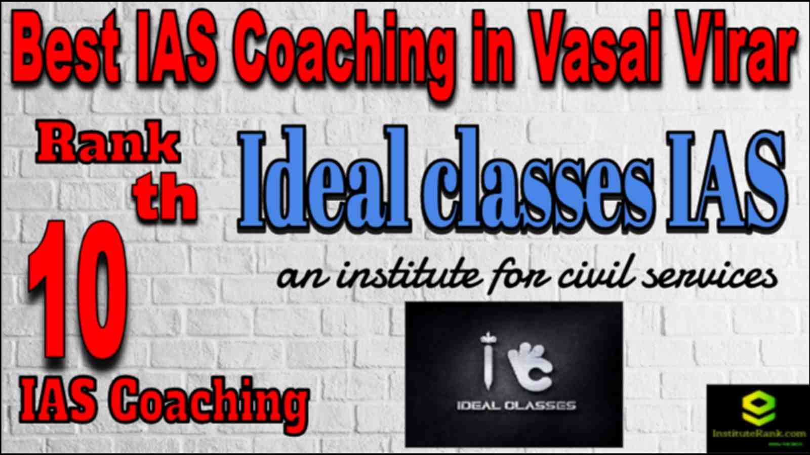 Rank 10 Best IAS coaching in vasai virar