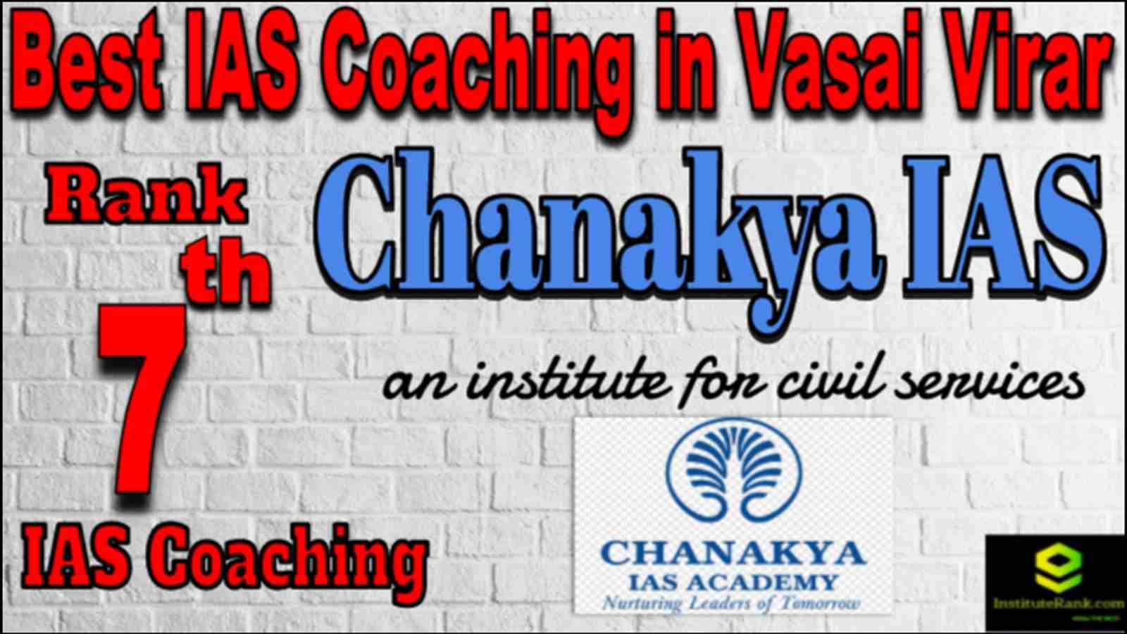 Rank 7 Best IAS coaching in vasai virar