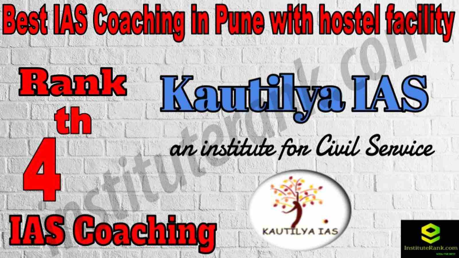 4th Best IAS Coaching in Pune with hostel facility
