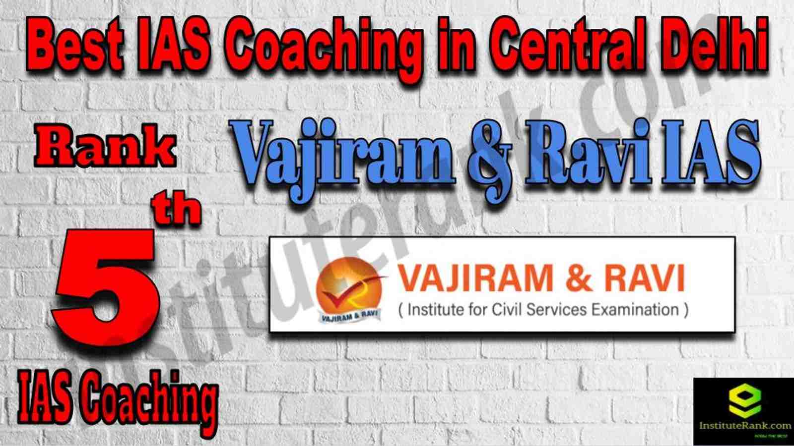 5th Best IAS Coaching in Central Delhi