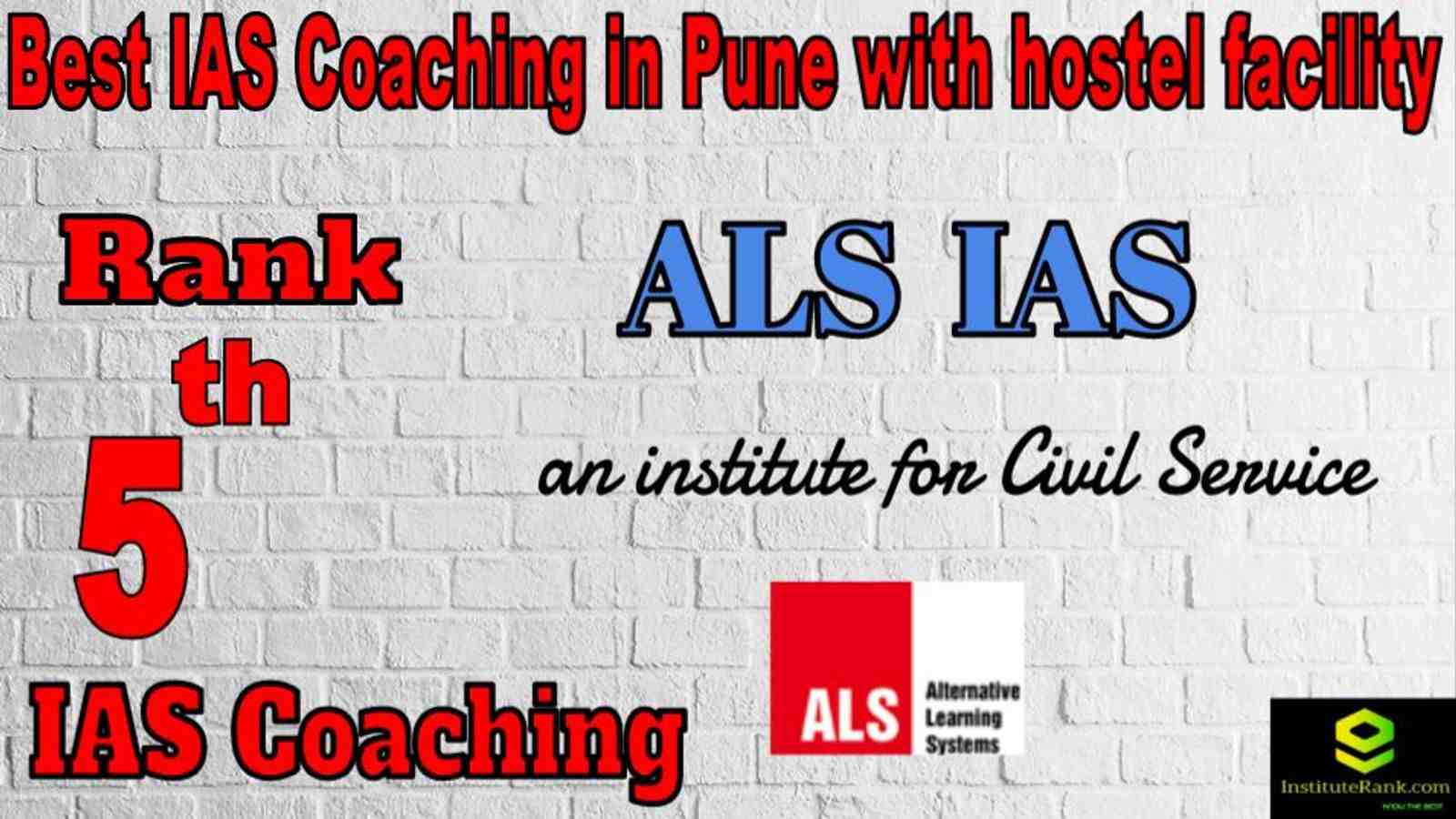 5th Best IAS Coaching in Pune with hostel facility