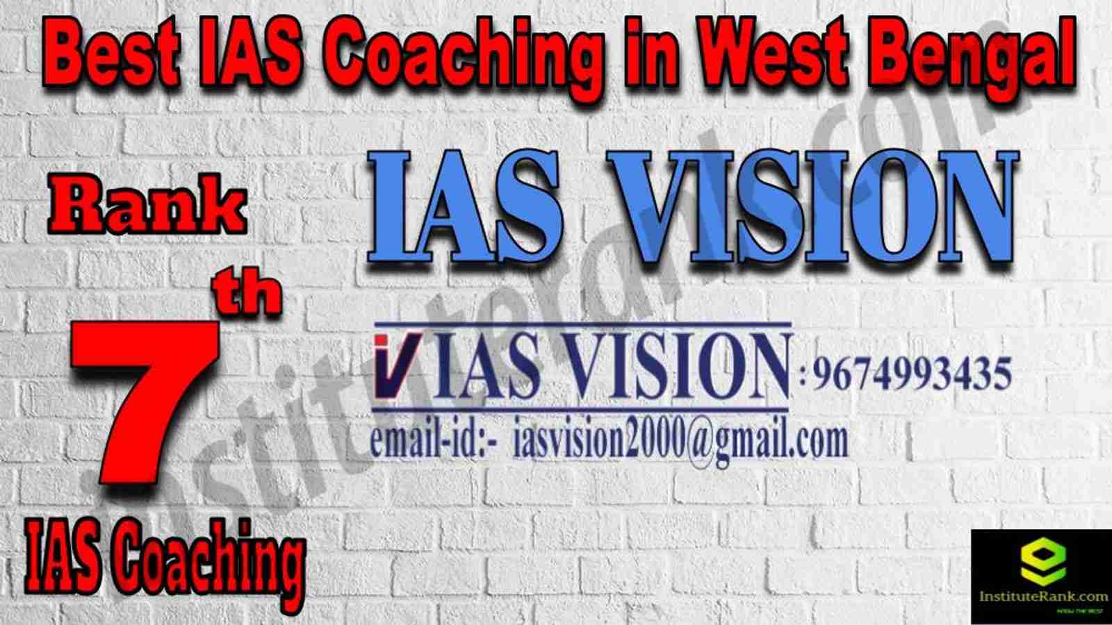 7th Best IAS Coaching in West Bengal