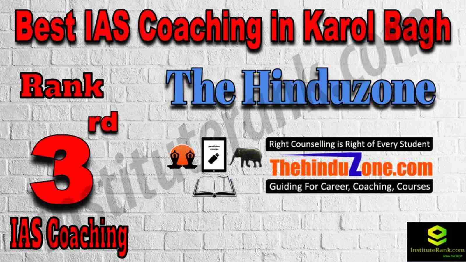 3rd Best IAS Coaching in Karol Bagh