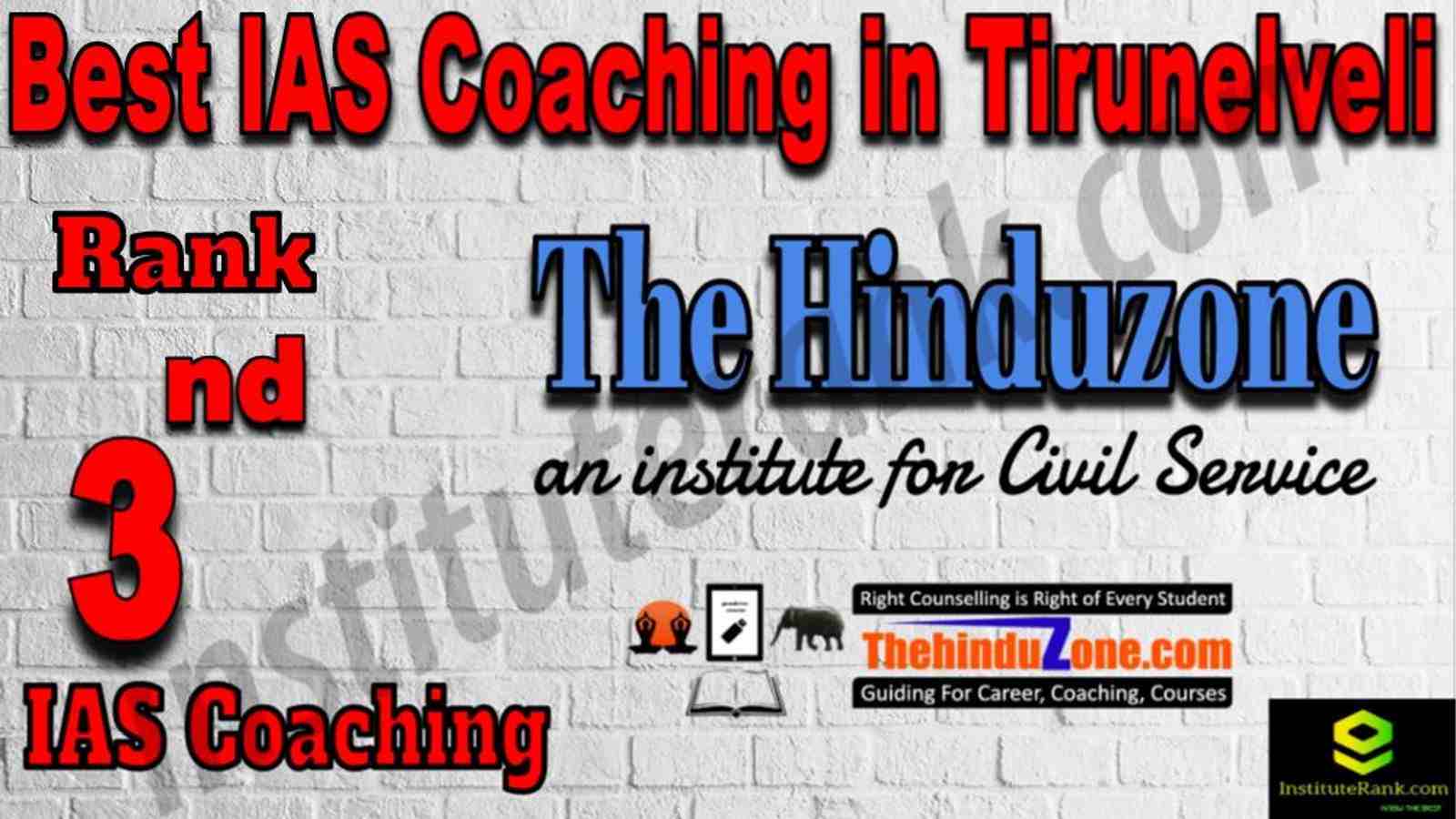 3rd Best IAS Coaching in Tirunelveli