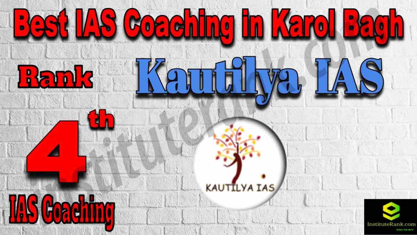4th Best IAS Coaching in Karol Bagh