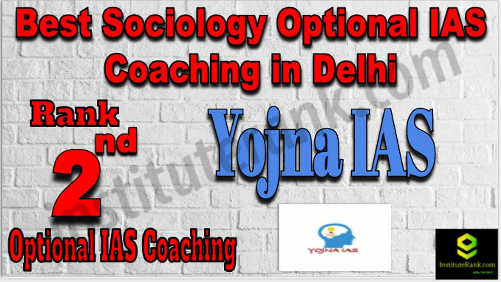 Rank 2 Best sociology optional coaching