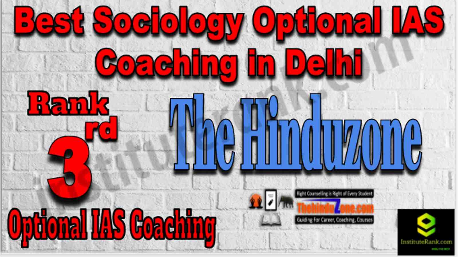 Rank 3 Best sociology optional coaching