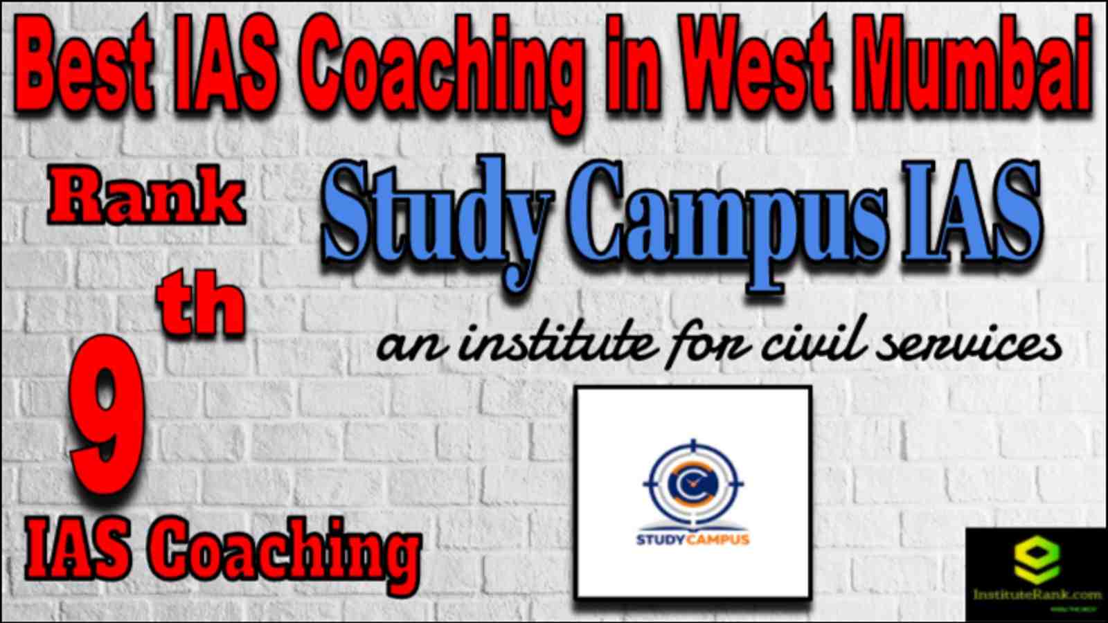 Rank 9 Best IAS Coaching in West Mumbai