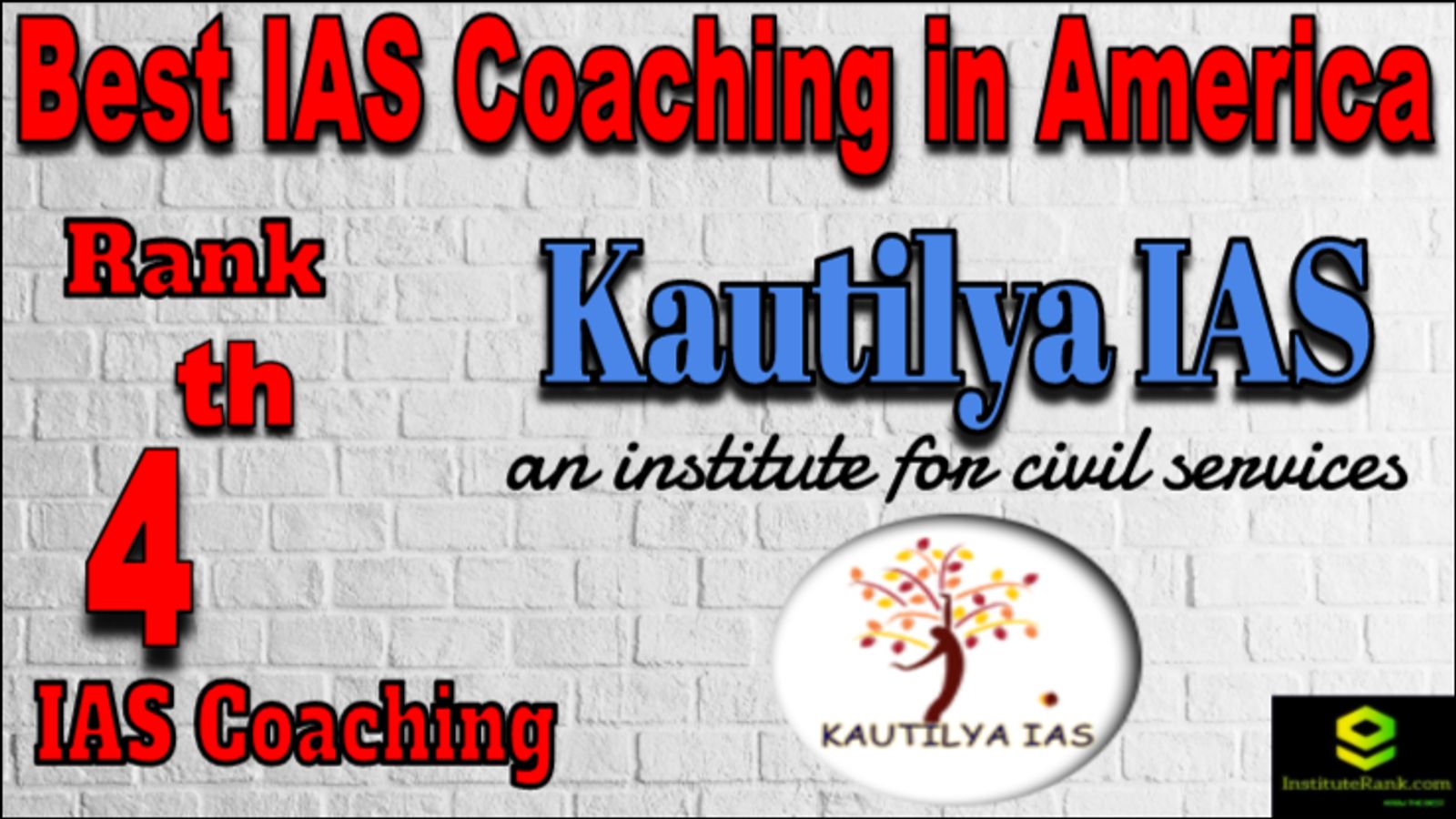 Rank 4 Best IAS Coaching in America
