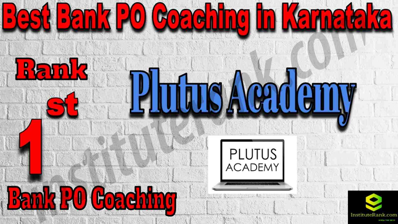 1st Best Bank PO Coaching in Karnataka
