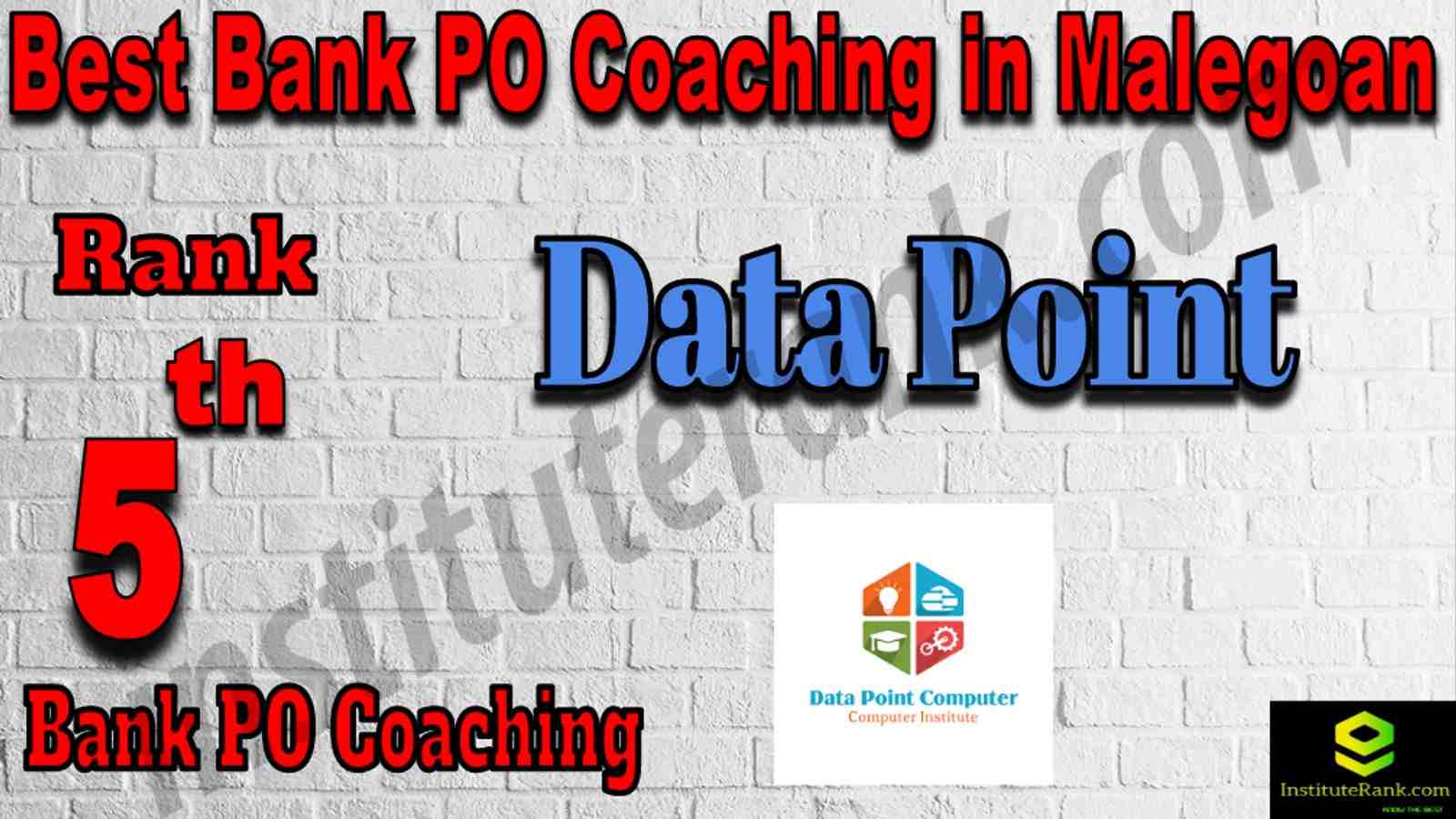5th Best Bank PO Coachng in Malegoan