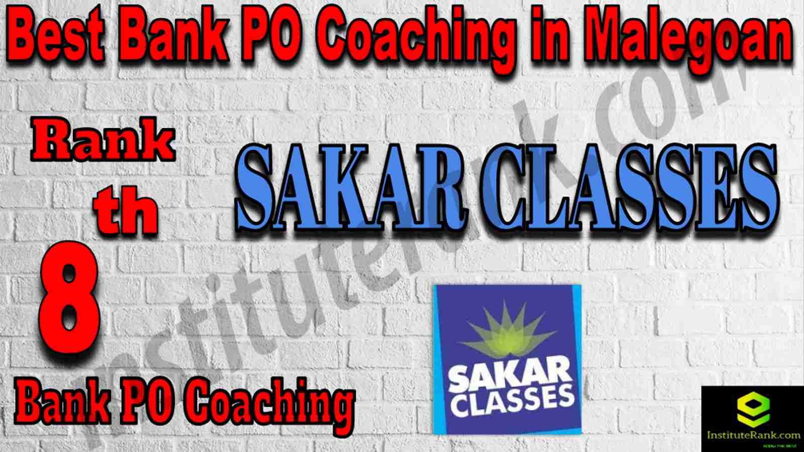 8th Best Bank PO Coachng in Malegoan
