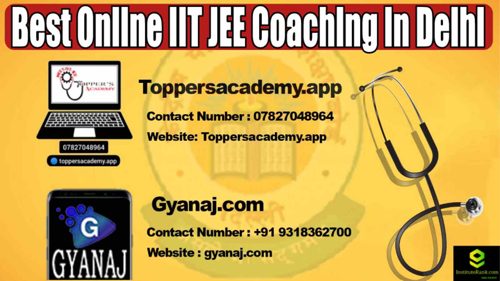 Best Online IIT JEE Coaching in Delhi 2022