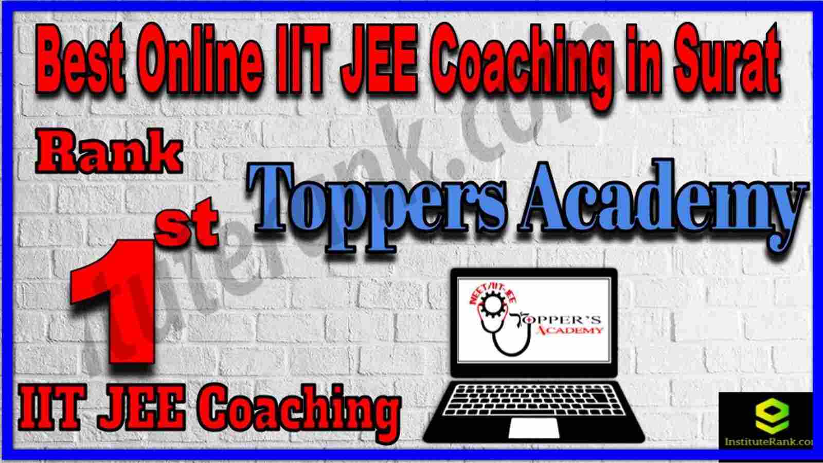 Rank 1st Best Online IIT JEE Coaching in Surat