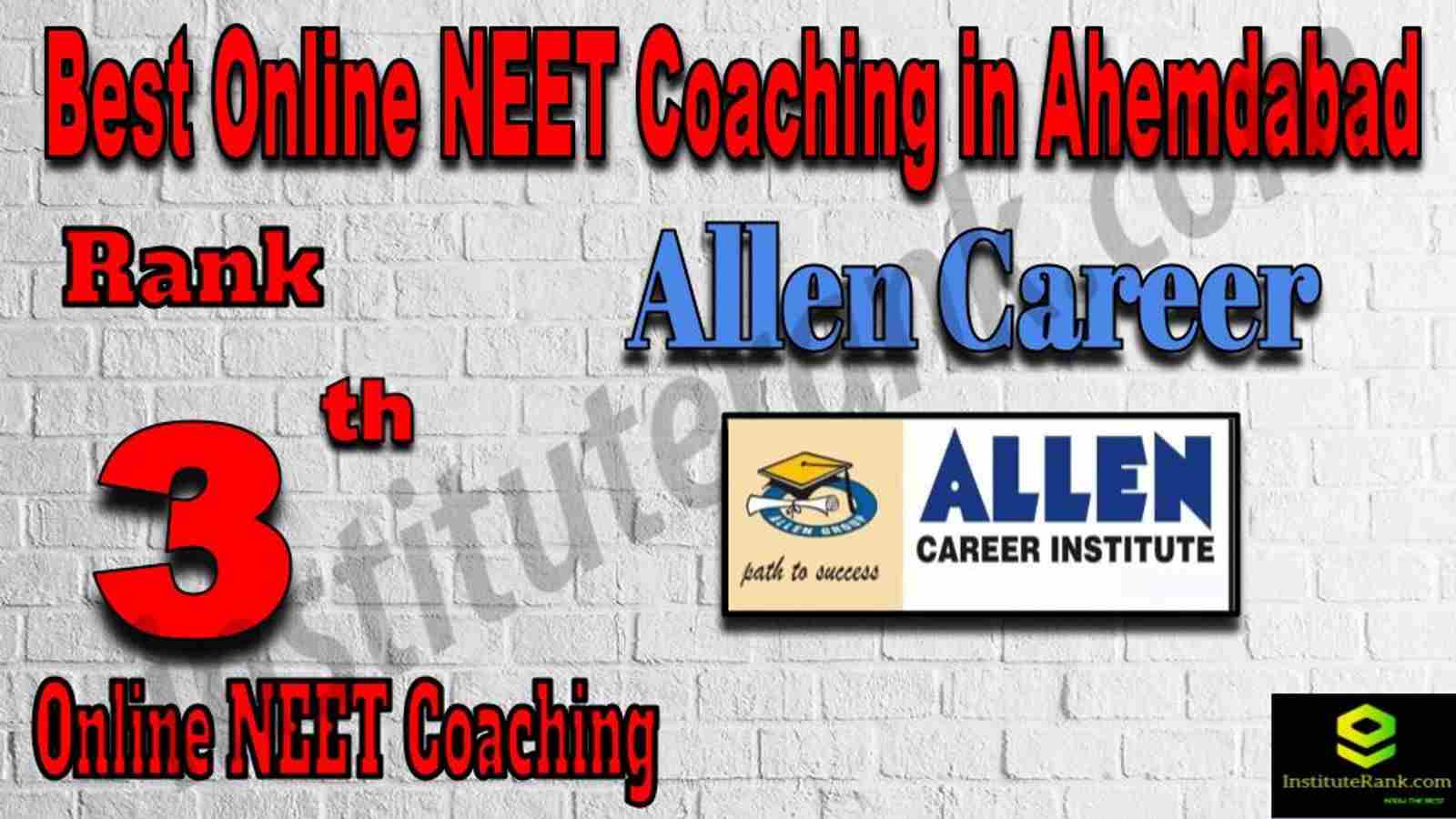 Rank 3 Best Online NEET Coaching in Ahmedabad