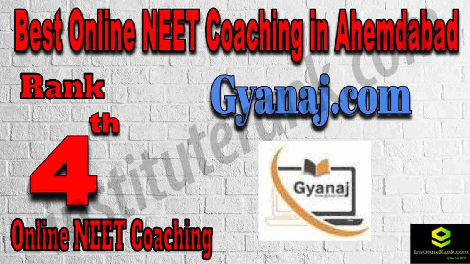 Rank 4 Best Online NEET Coaching in Ahmedabad