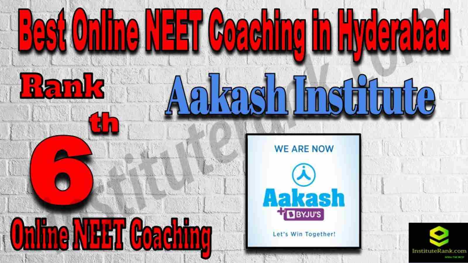 Rank 6 Best Online NEET Coaching in Hyderabad Rank 6 Best Online NEET Coaching in Hyderabad