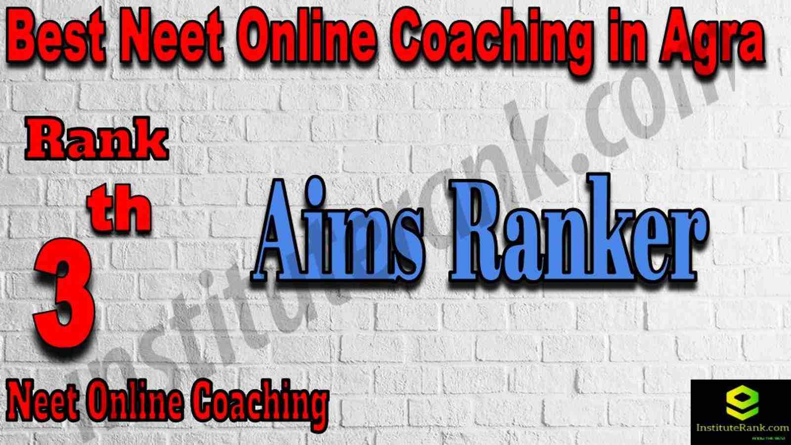 3rd Best NEET Online Coaching in Agra