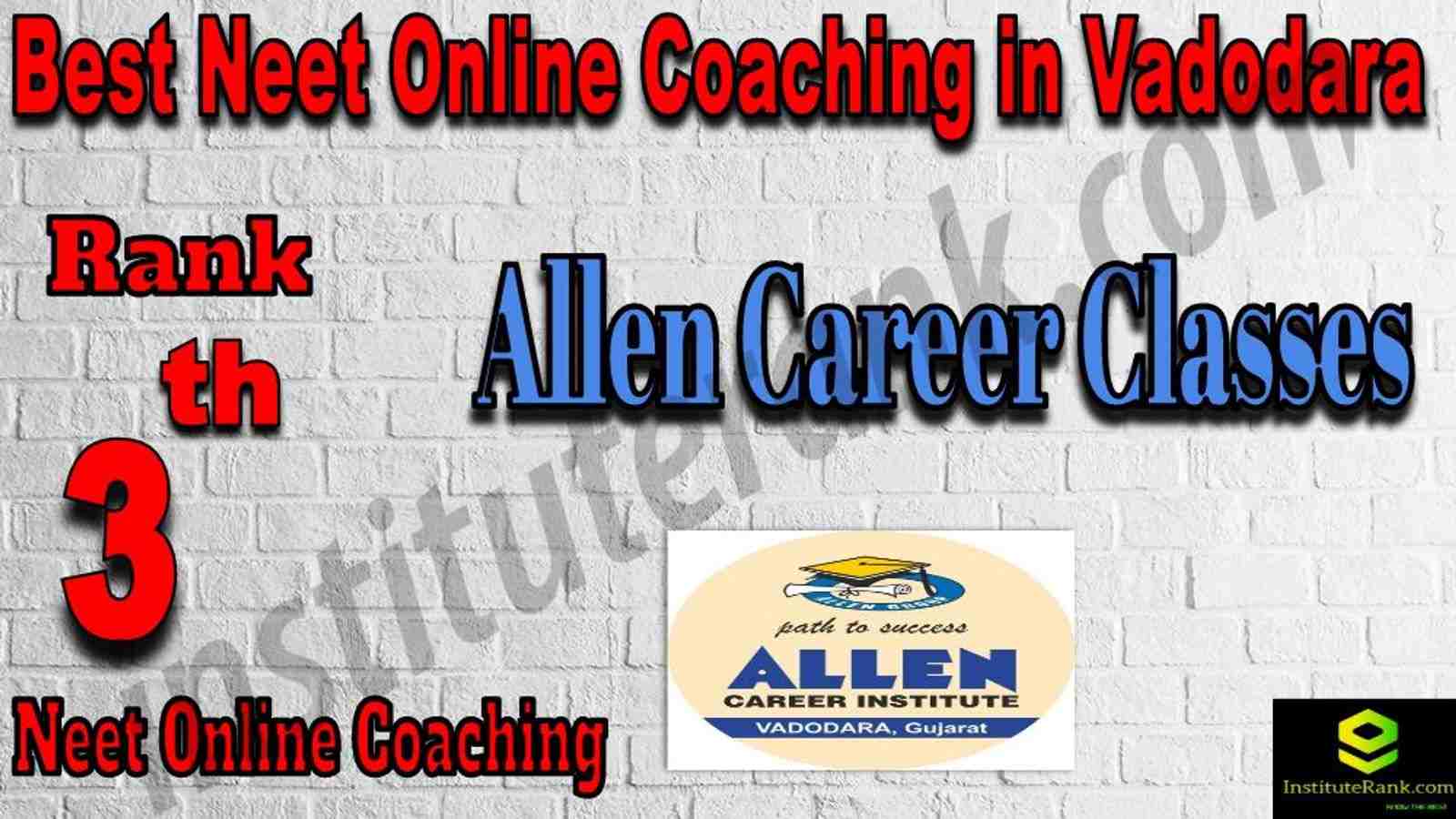 3rd Best Neet Online Coaching in Vadodara