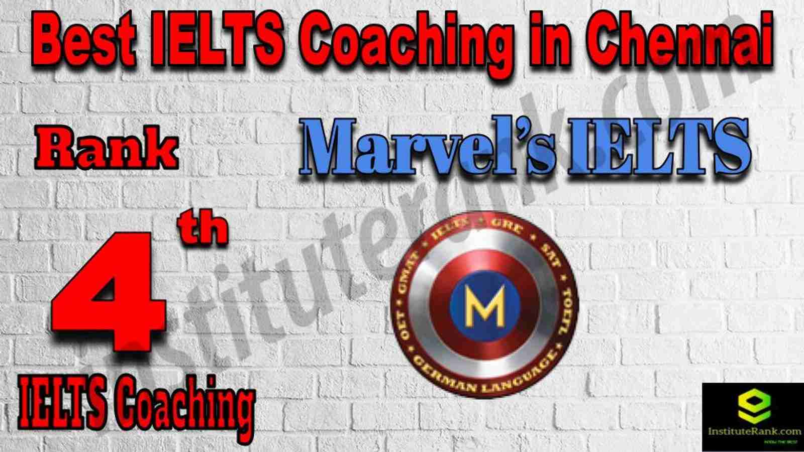 4th Best IELTS Coaching in Chennai