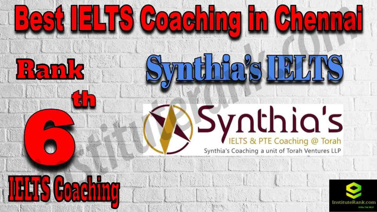 6th Best IELTS Coaching in Chennai