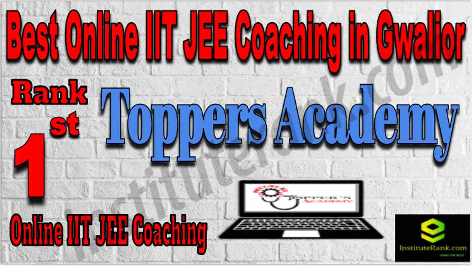 Rank 1 Best Online IIT JEE Coaching in Gwalior