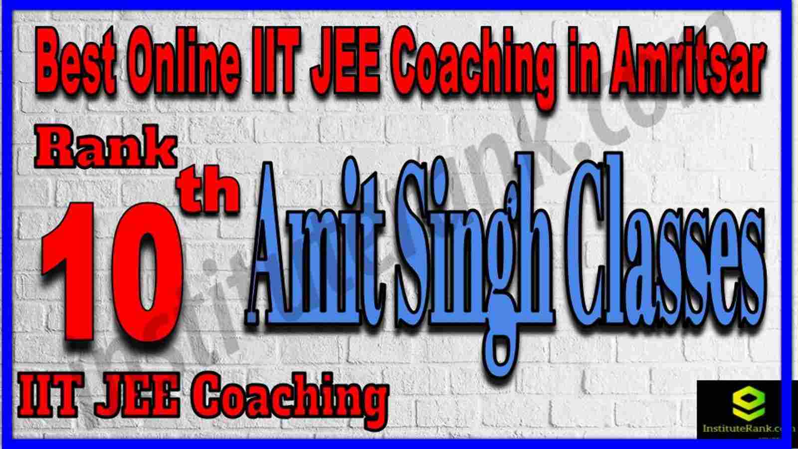 Rank 10th Best Online IIT JEE Coaching in Allahabad Rank 10th Best Online IIT JEE Coaching in Allahabad