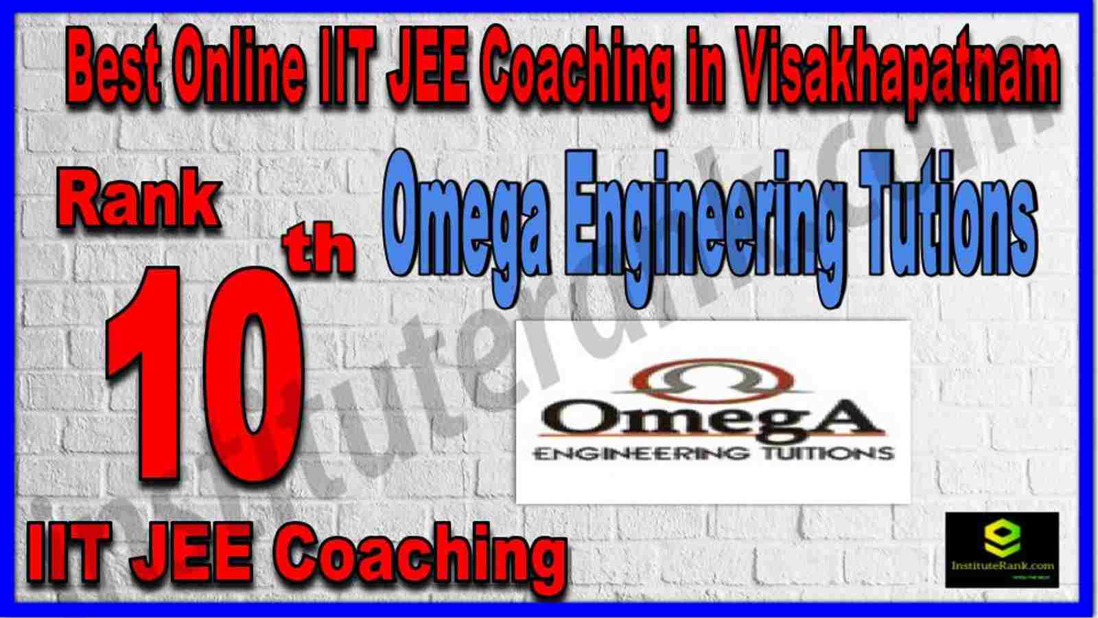 Rank 10th Best Online IIT JEE Coaching in Visakhapatnam