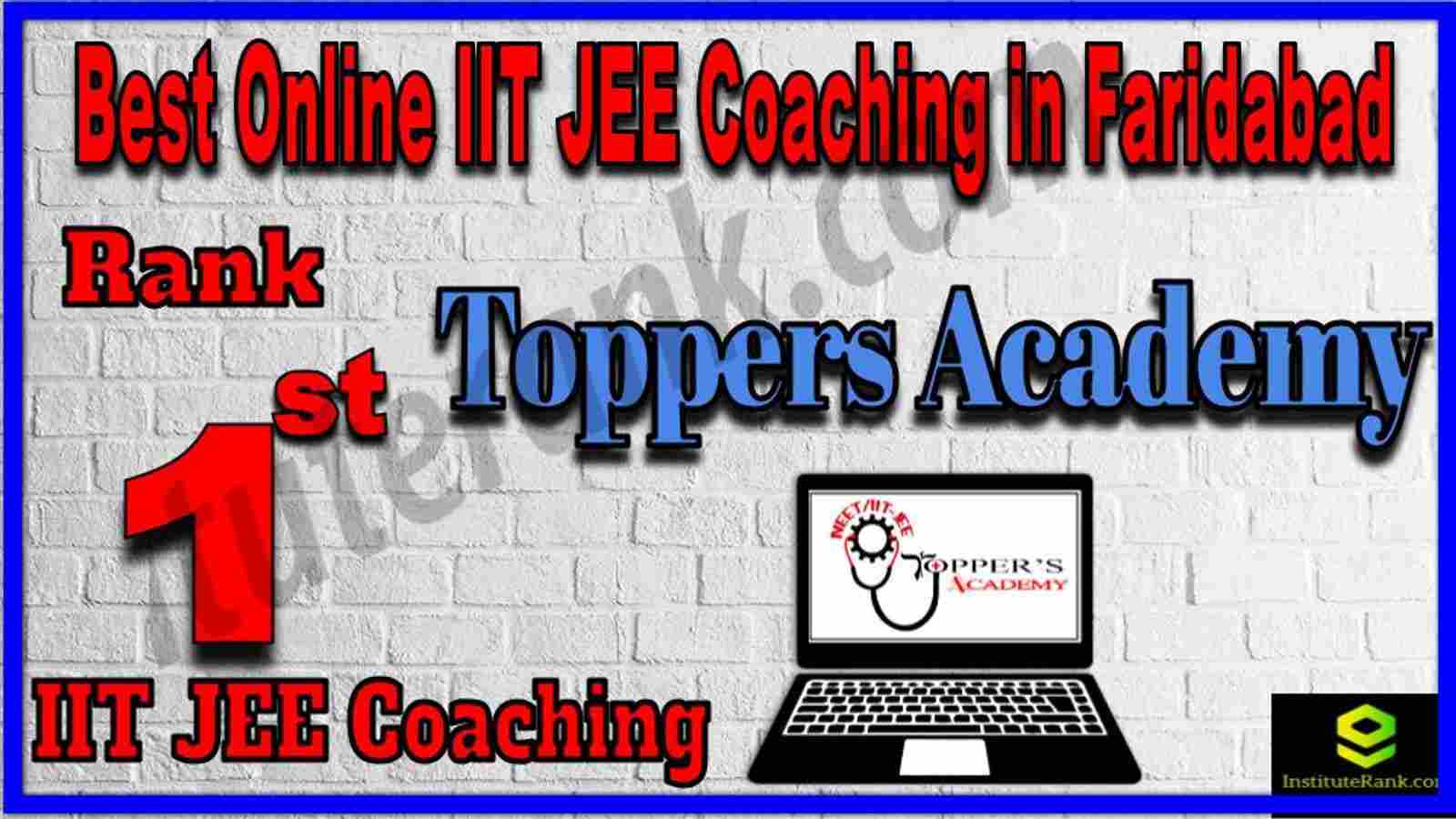 Rank 1st Best Online IIT JEE Coaching in Faridabad