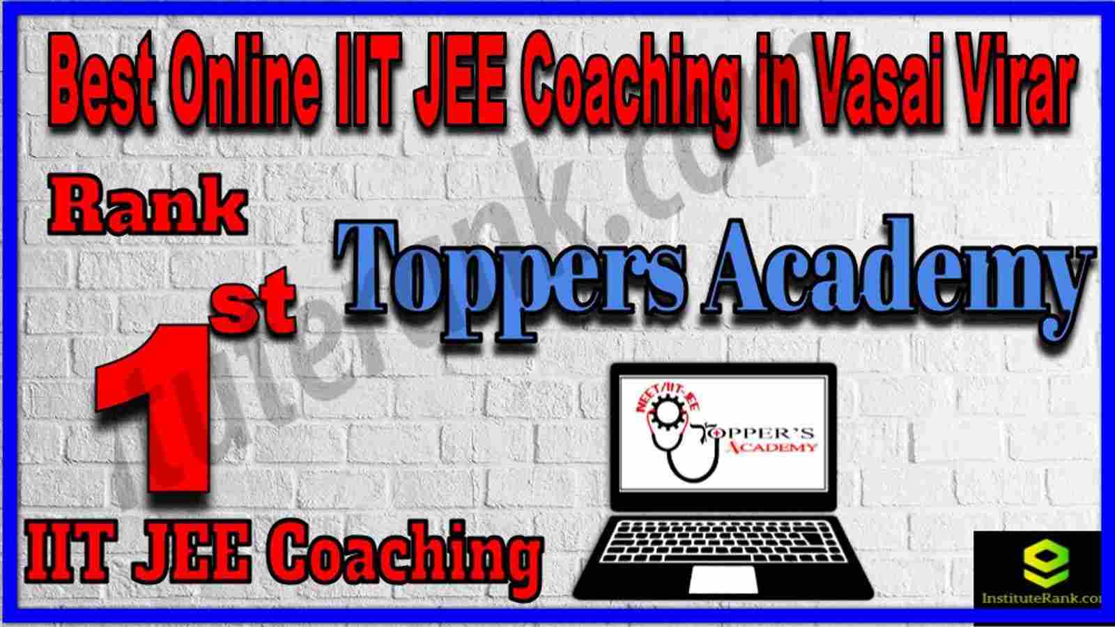 Rank 1st Best Online IIT JEE Coaching in Vasai Virar