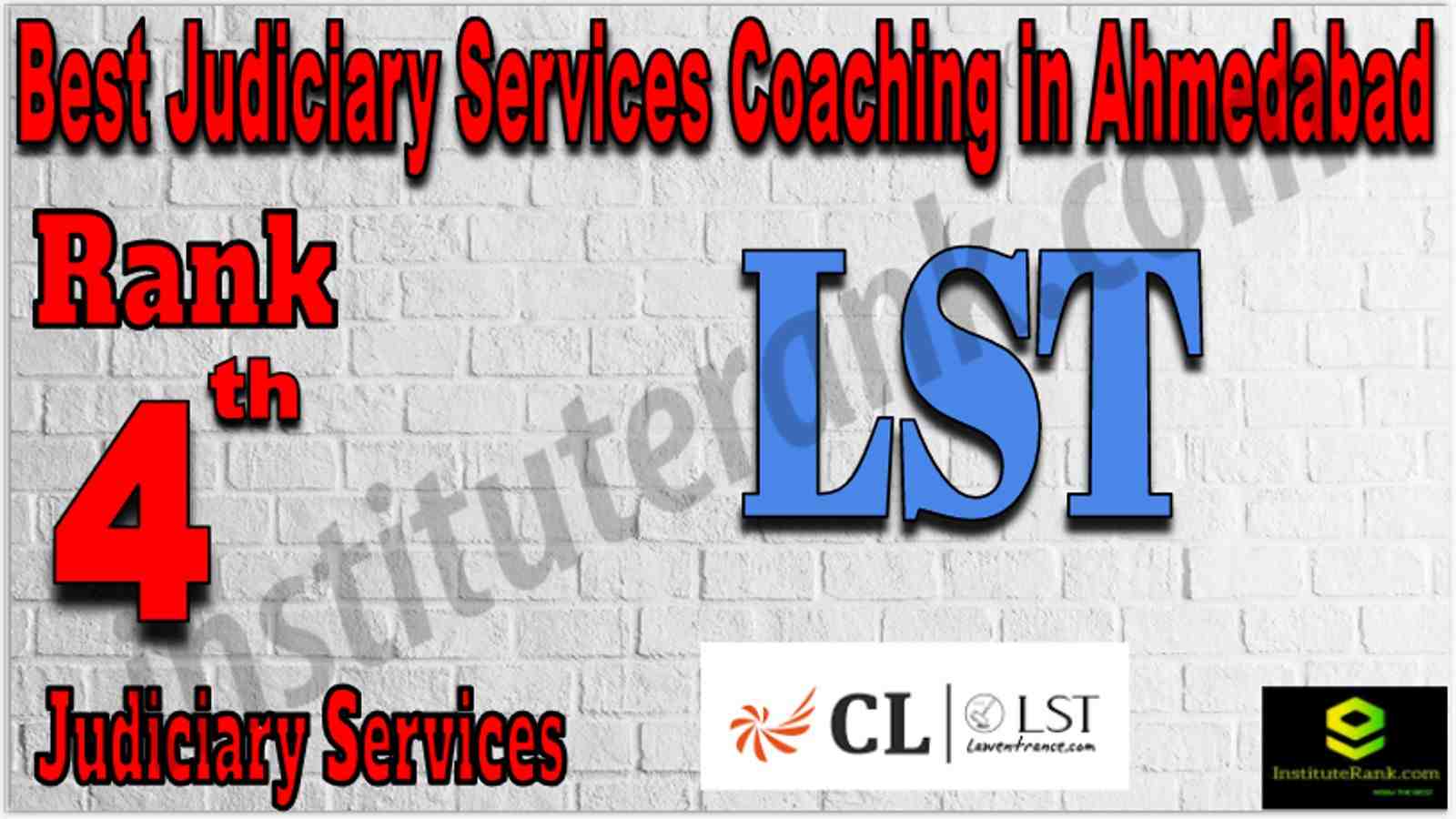 Rank 4 Best Judiciary Services Coaching in Ahmedabad