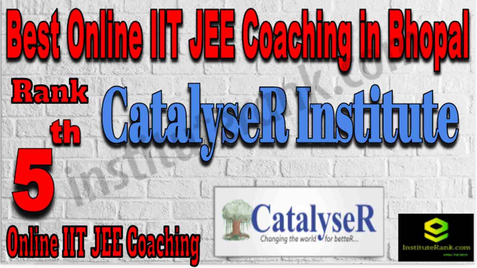Rank 5 Best Online IIT JEE Coaching in Bhopal