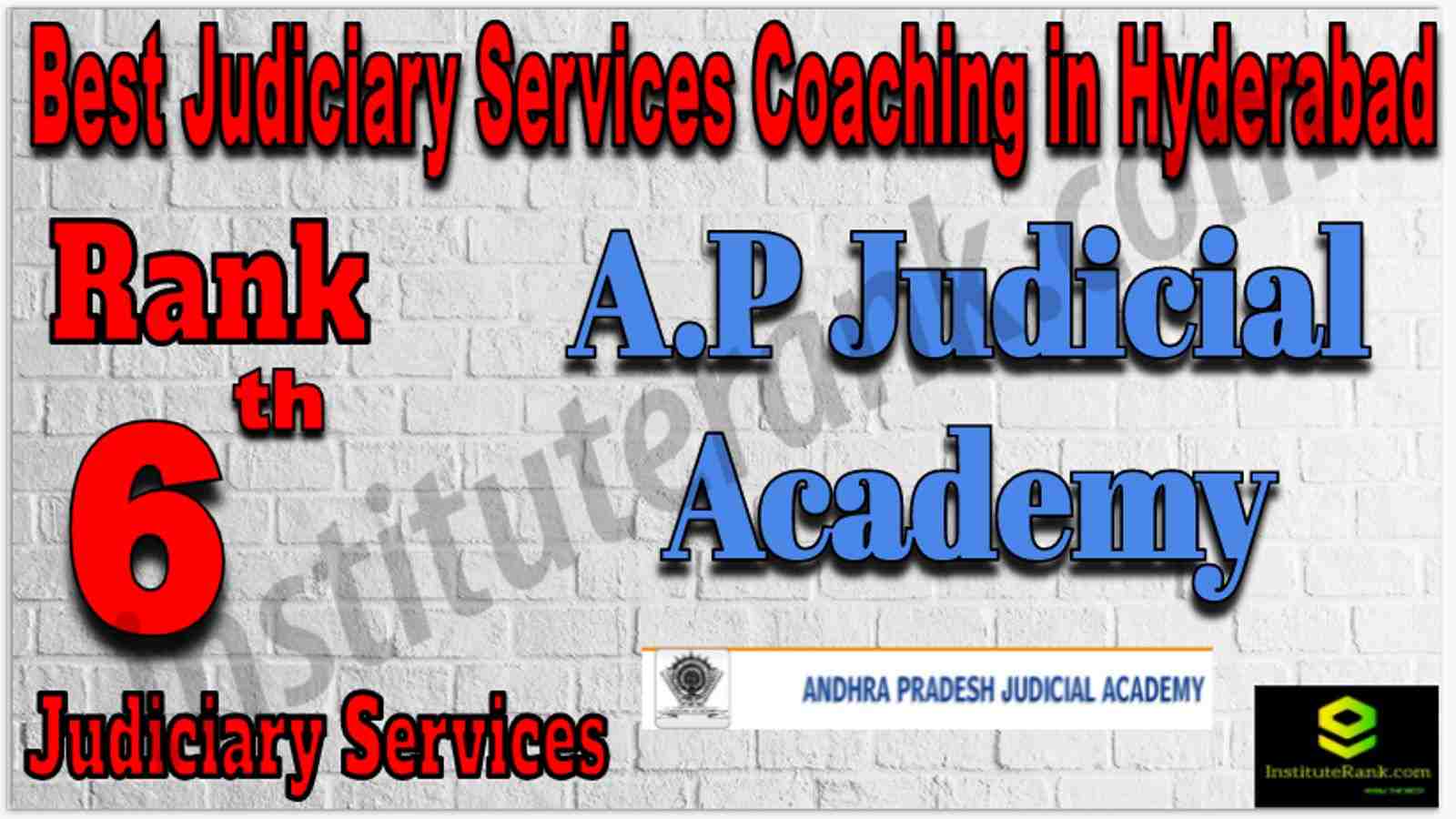Rank 6 Best Judiciary Services Coaching in Hyderabad