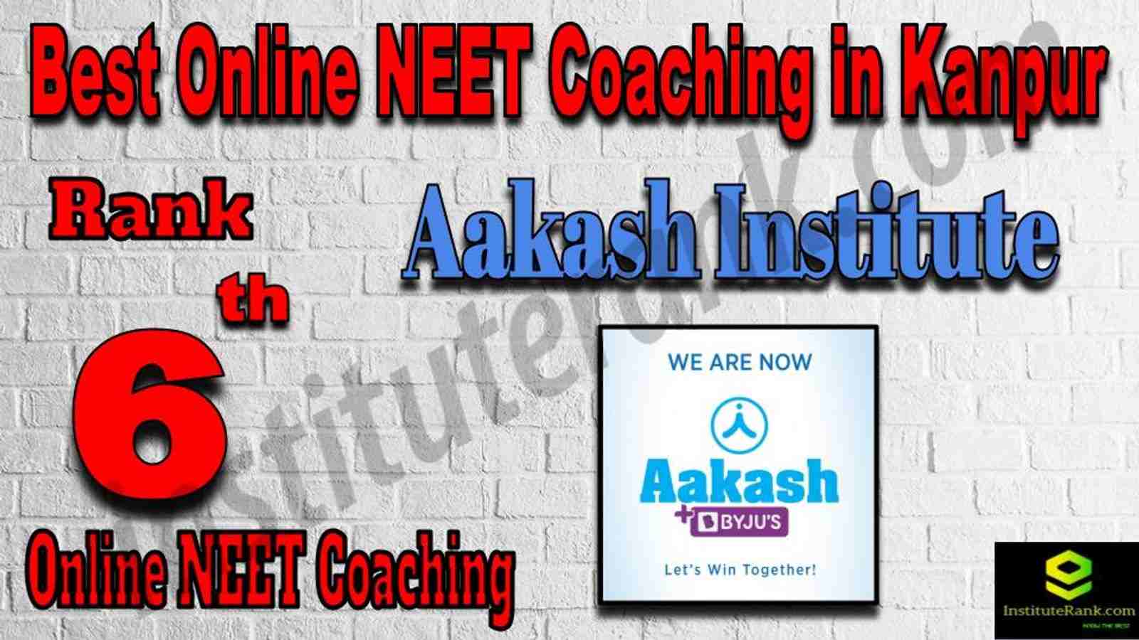 Rank 6 Best Online NEET Coaching in Kanpur