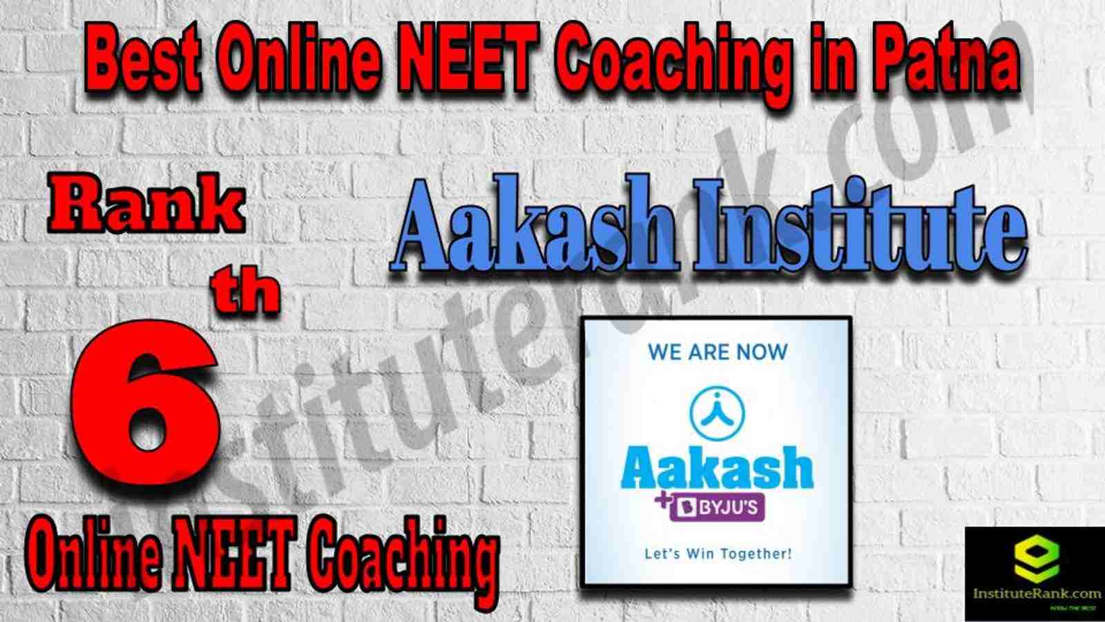 Rank 6 Best Online NEET Coaching in Patna Rank 6 Best Online NEET Coaching in Patna