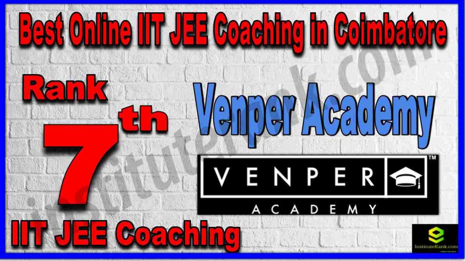 Rank 7th Best Online IIT JEE Coaching in Coimbatore
