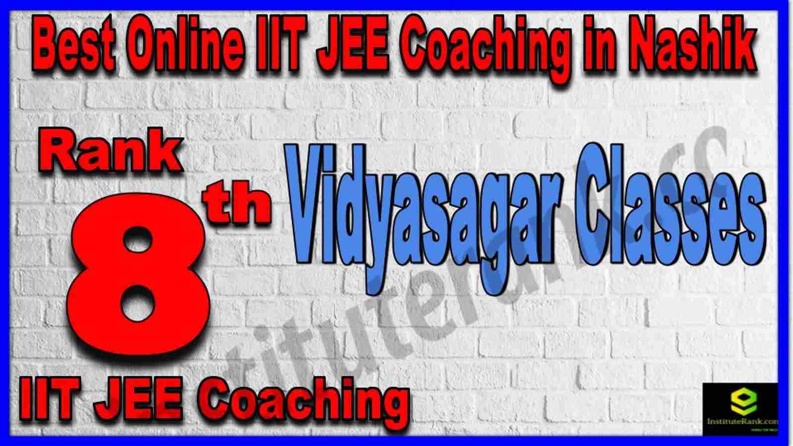 Rank 8th Best Online IIT JEE Coaching in Nashik
