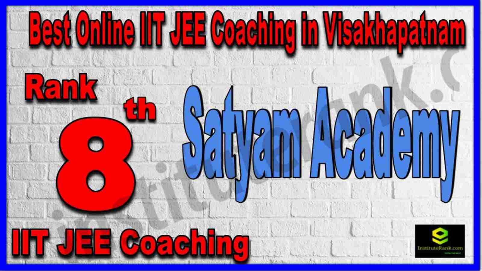 Rank 8th Best Online IIT JEE Coaching in Visakhapatnam