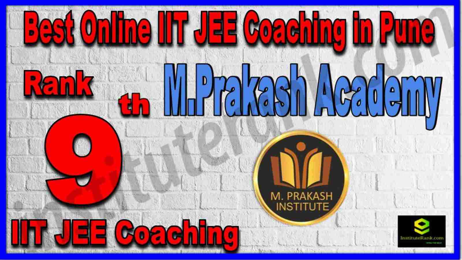 Rank 9th Best Online IIT JEE Coaching in Pune Rank 9th Best Online IIT JEE Coaching in Pune
