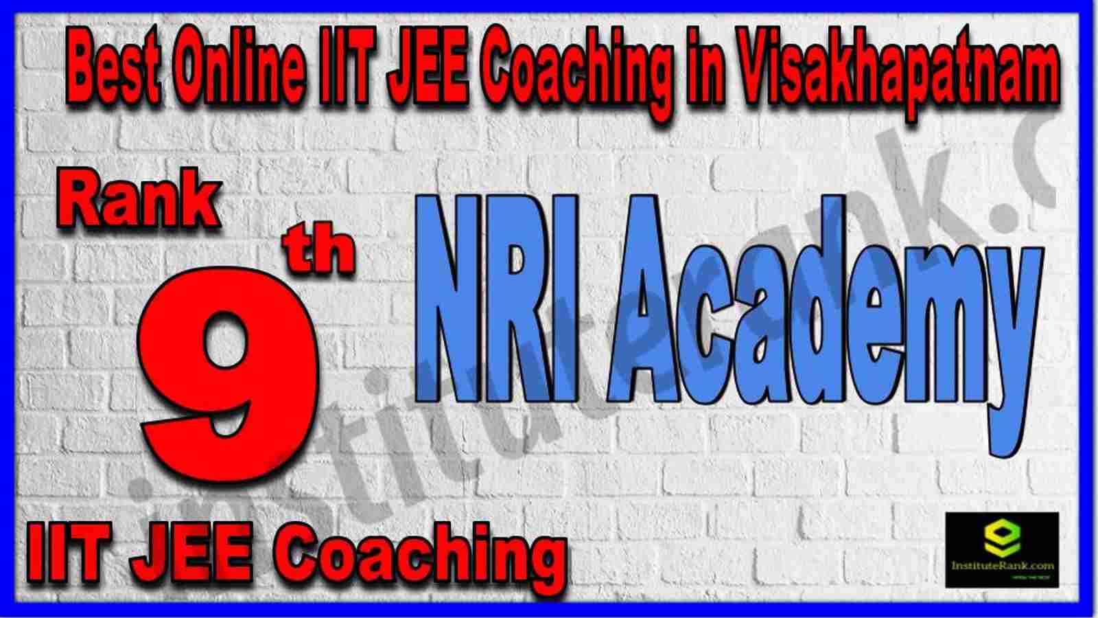 Rank 9th Best Online IIT JEE Coaching in Visakhapatnam