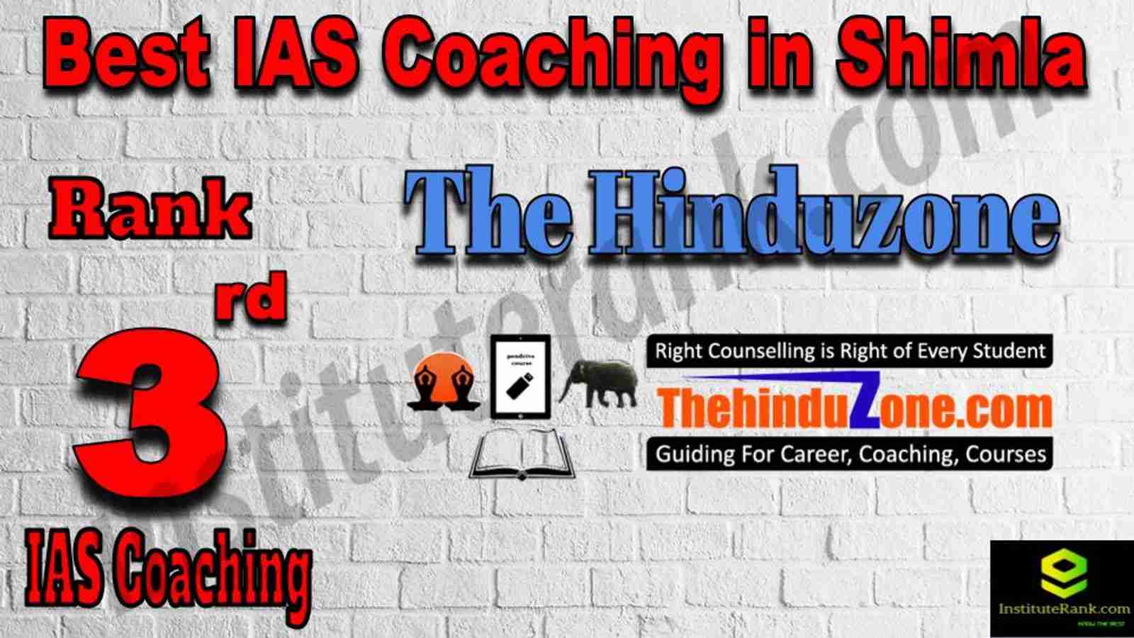 3rd Best IAS Coaching in Shimla