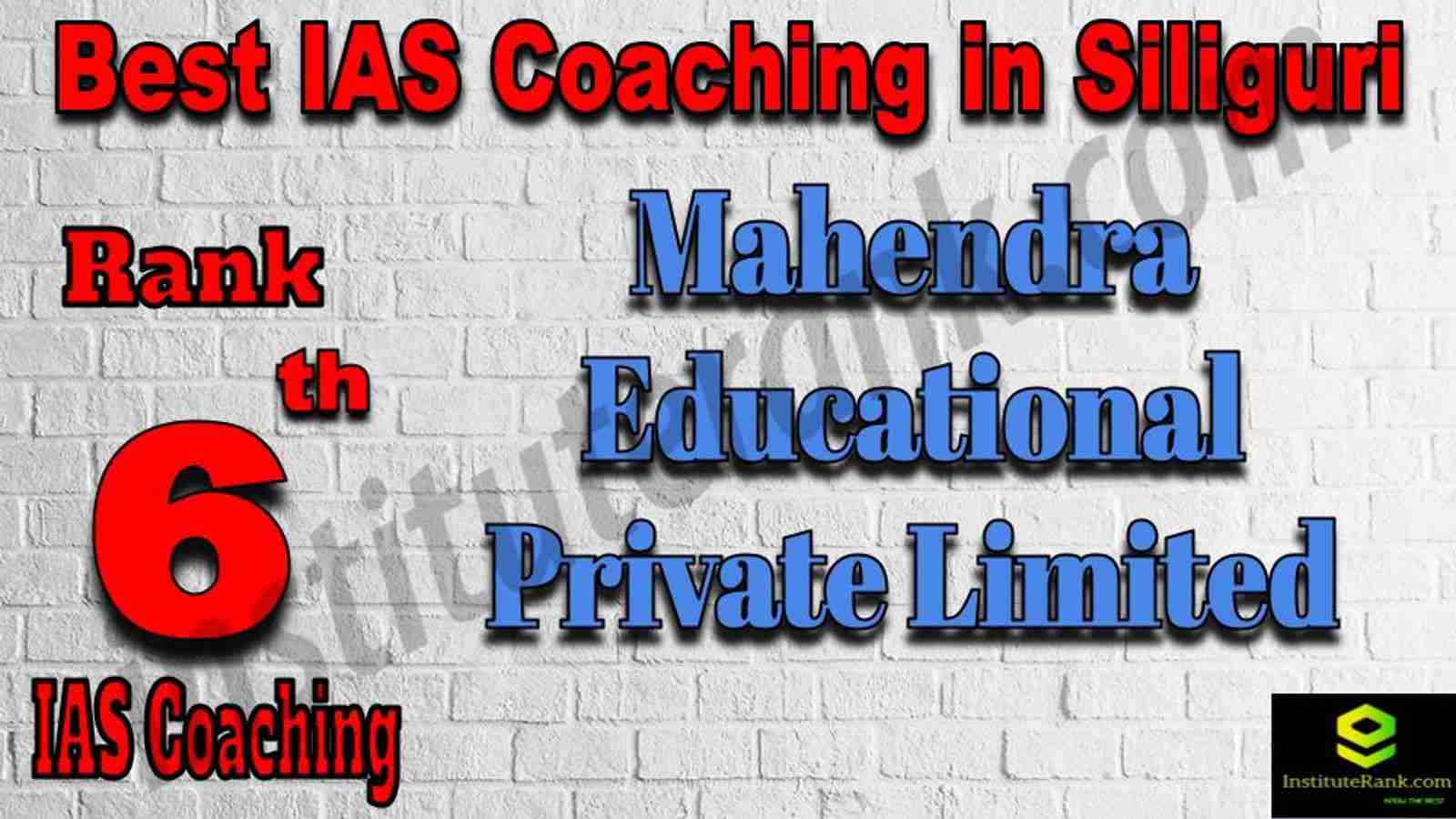 6th Best IAS Coaching in Siliguri